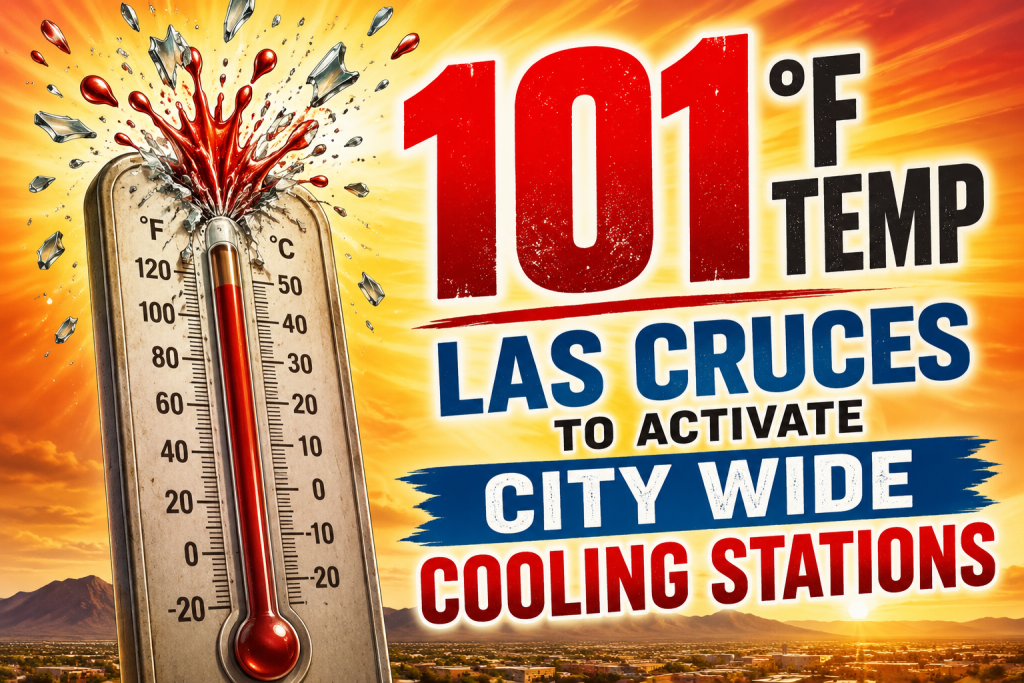 Las Cruces Activates Cooling Stations as Triple-Digit Heat Arrives ...