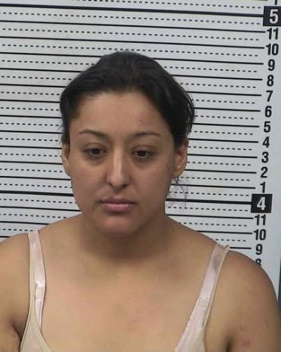 Booking photo of Sarai Ortiz, 31, who is facing charges after an alleged stabbing in Sunland Park.