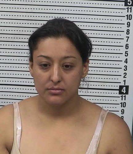 Booking photo of Sarai Ortiz, 31, who is facing charges after an alleged stabbing in Sunland Park.