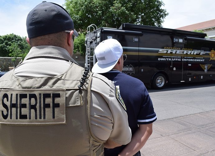 Doña Ana County Sheriff's Office patrol vehicle used in July DWI enforcement campaign