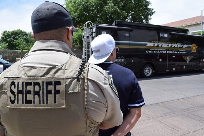 Doña Ana County Sheriff's Office patrol vehicle used in July DWI enforcement campaign