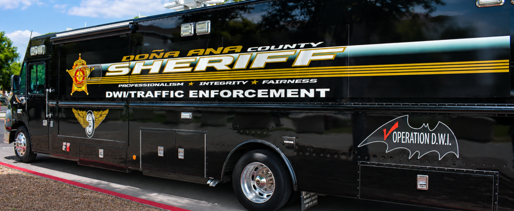 Doña Ana County Sheriff’s Office DWI and traffic enforcement vehicle