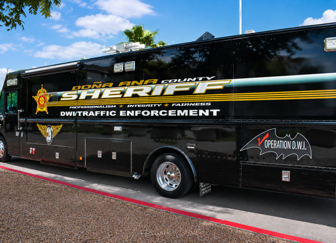 Doña Ana County Sheriff’s Office DWI and traffic enforcement vehicle