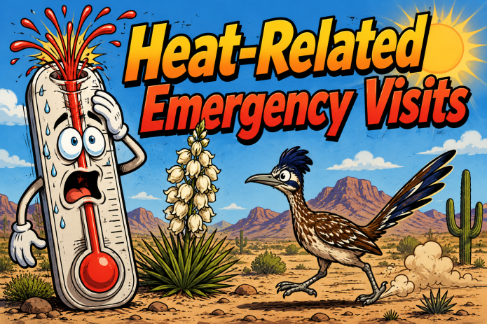Heat-related emergency visits in New Mexico amid rising summer temperatures