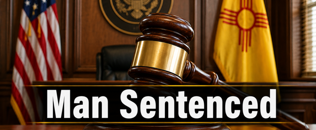 Deming man Gerald Lopez sentenced to 101 months in federal prison on drug, firearm and high-speed flight charges.