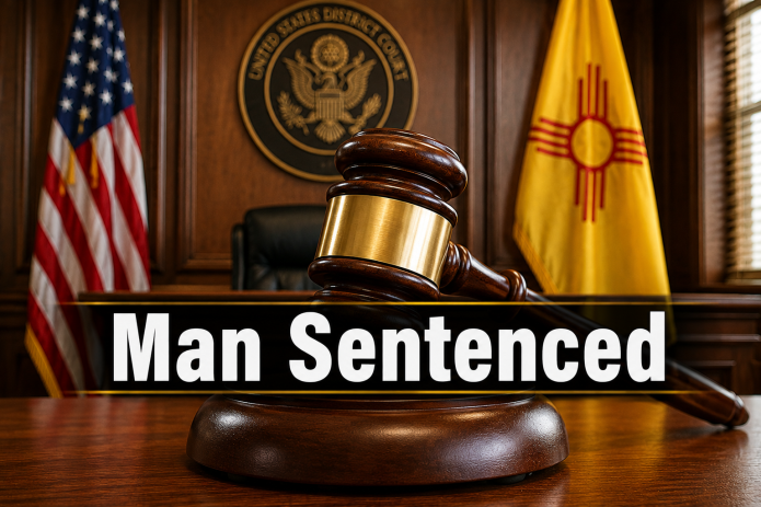 Deming man Gerald Lopez sentenced to 101 months in federal prison on drug, firearm and high-speed flight charges.