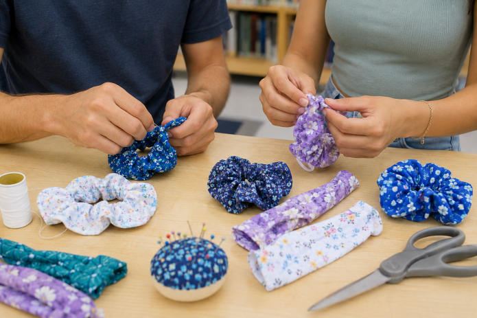 DACC Library welcomes students with creative workshops