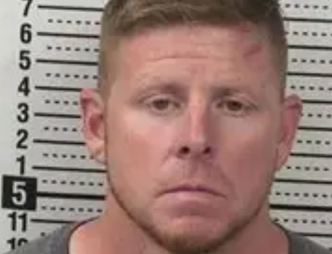 Booking photo of Wyatt Cornelius provided by the Doña Ana County Detention Center.