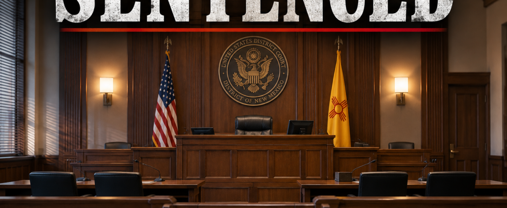 Las Cruces man sentenced to federal prison for attempted bank robbery in Deming