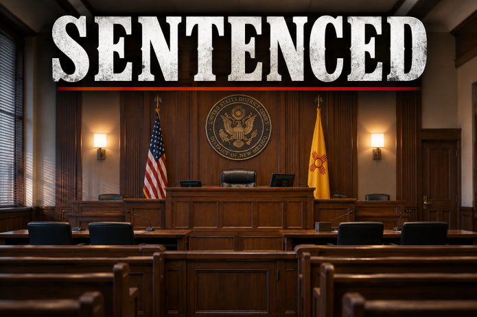 Las Cruces man sentenced to federal prison for attempted bank robbery in Deming