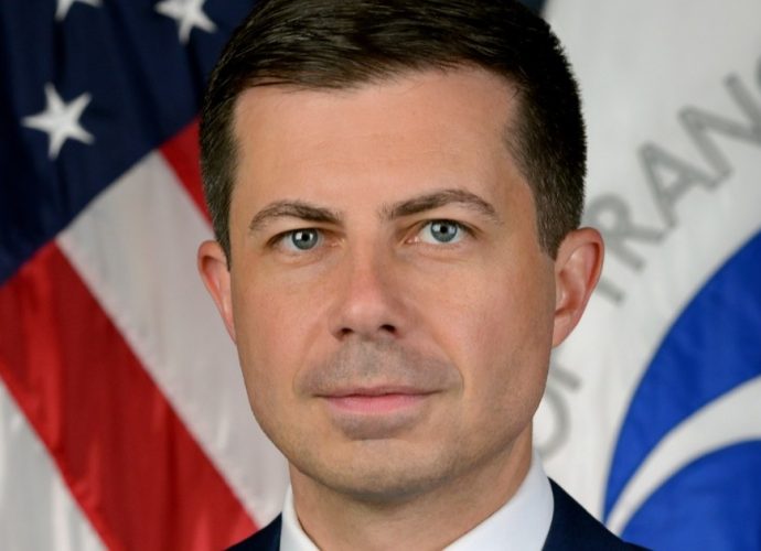 Former U.S. Transportation Secretary Pete Buttigieg, who will visit Las Cruces for a Democratic campaign event on September 13, 2026.
