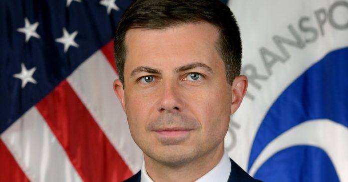 Former U.S. Transportation Secretary Pete Buttigieg, who will visit Las Cruces for a Democratic campaign event on September 13, 2026.
