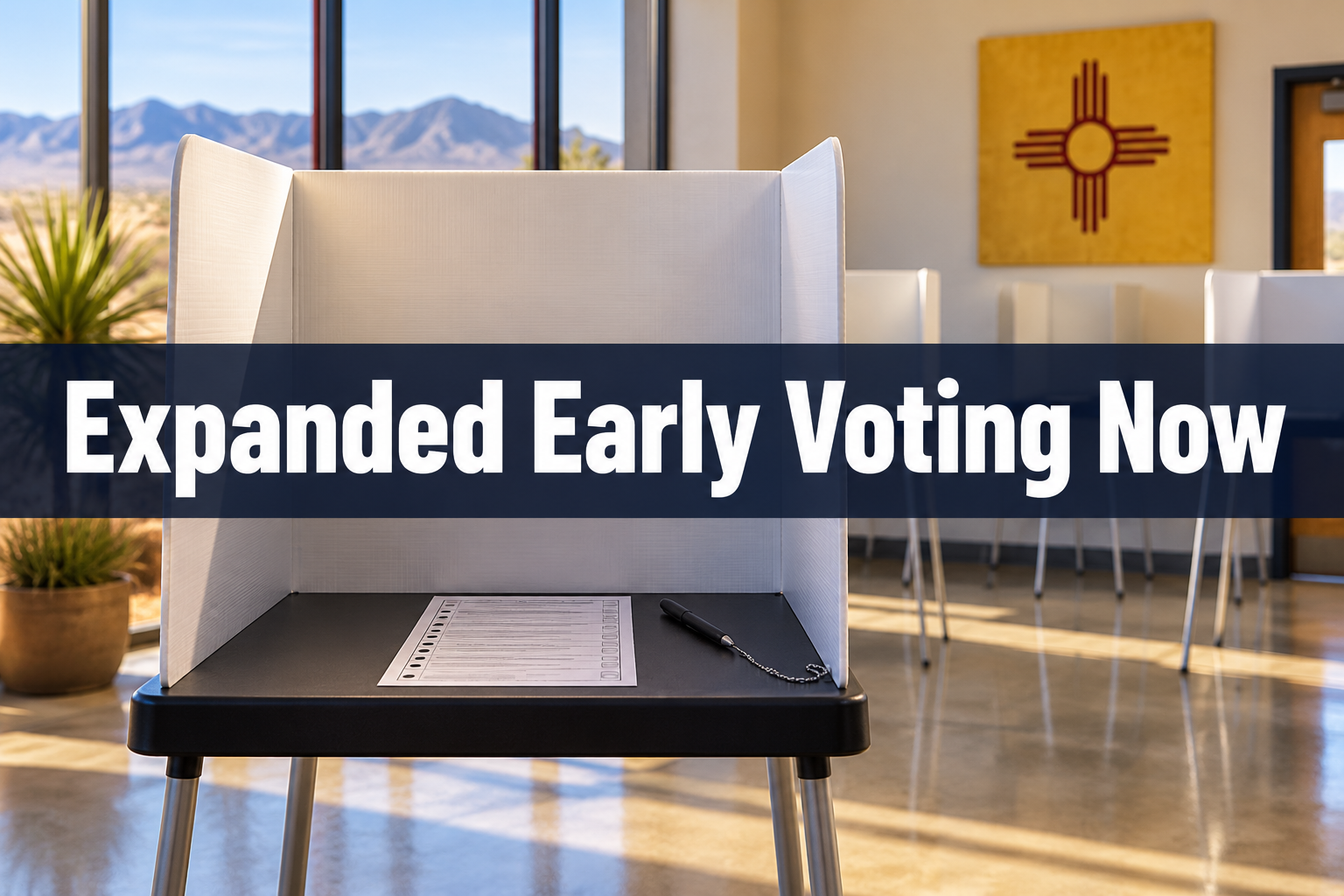 Expanded early voting opens at eight Doña Ana County locations