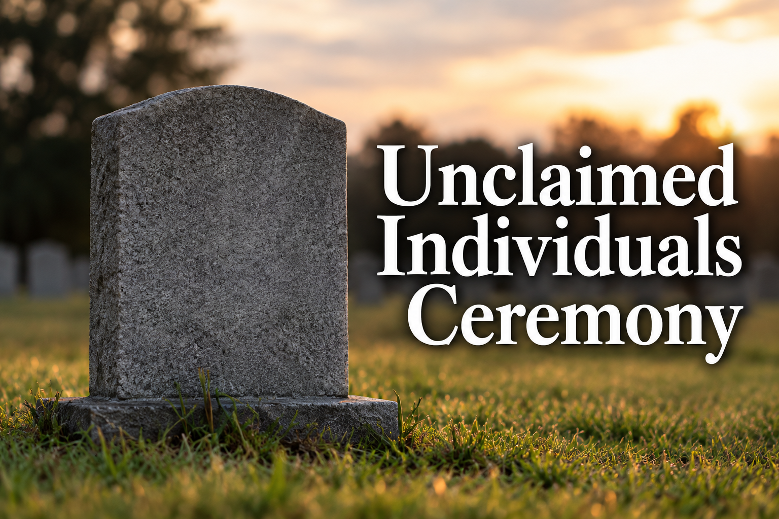 Doña Ana County to Hold Annual Burial Ceremony for 39 Unclaimed Individuals October 21